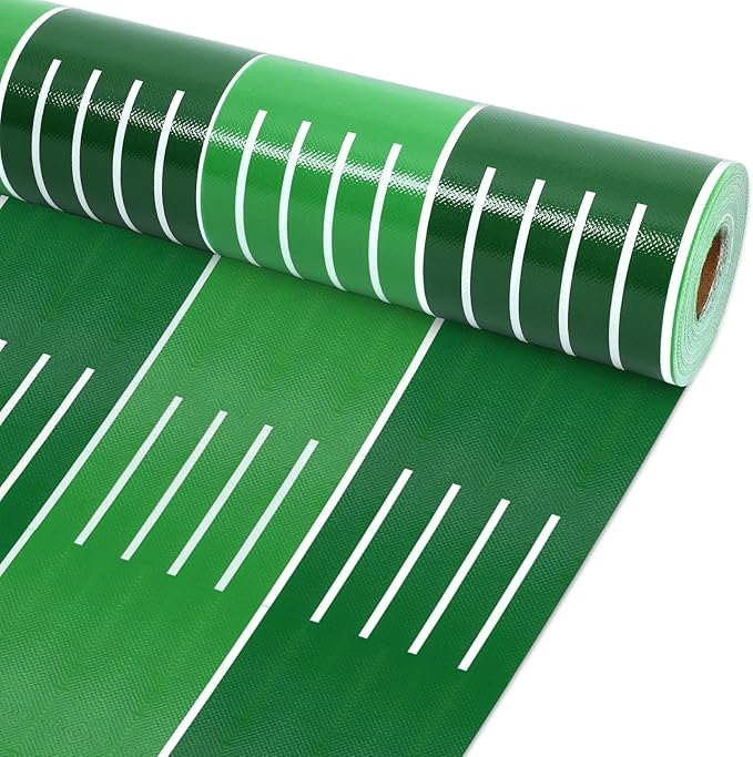 Football Bulletin Board Roll Reusable Waterproof Erasable Sport Theme Non-Woven Fabric Bulletin Board Fade Resistant Wrinkle Resistant Sports Poster for Classroom Decor Wrap Craft 15.55" x20ft