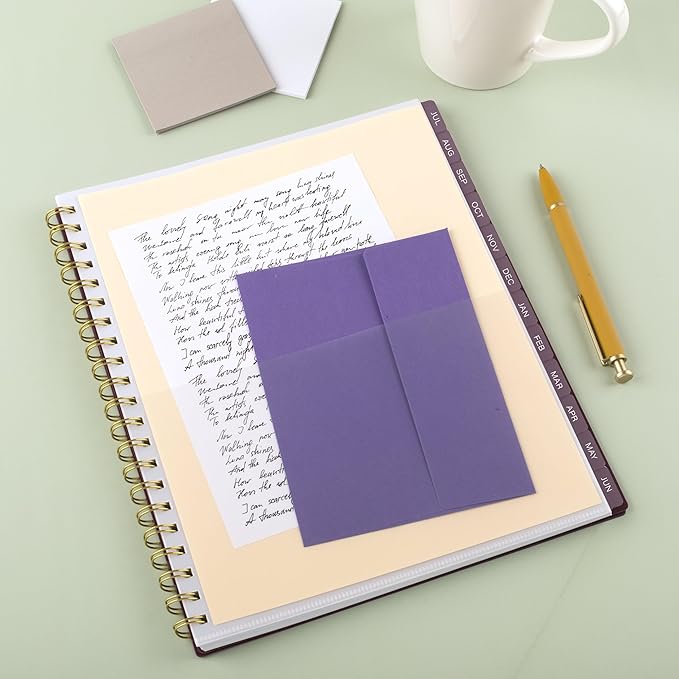 Cambridge Planner 2026-2027 Weekly & Monthly Academic 12-Month July-June, 8-1/2" x 11", Stria (1797-905A)