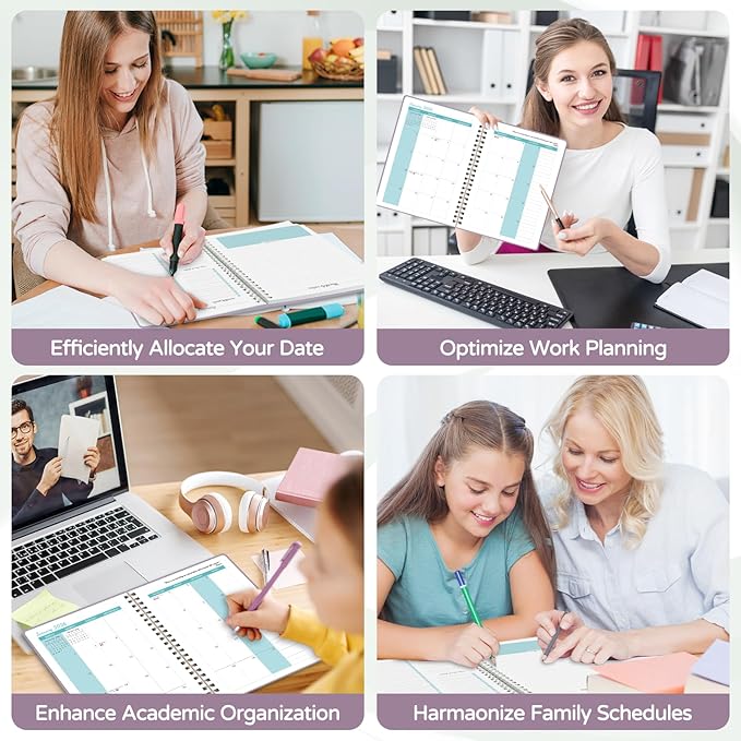 Monthly Planner 2026-2027, 2 Year Calendar 2026-2027 (Jan 2026 - Dec 2027), 7" x 10", 26-27 Monthly Calendar Planner, 24-Month Planning Book for Home School Office Supplies