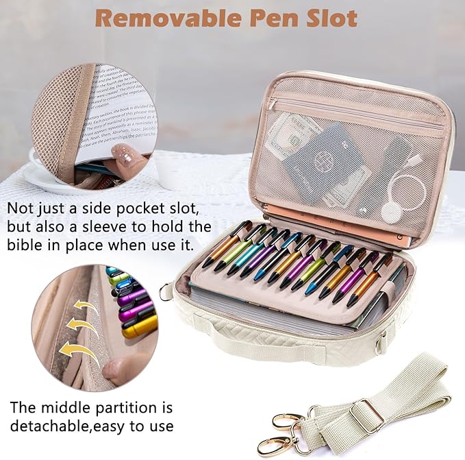 Stylish IMAGINING Bible Cover for Women - Bible Caseswith Handles & Bags - Great Gift & Book Protector