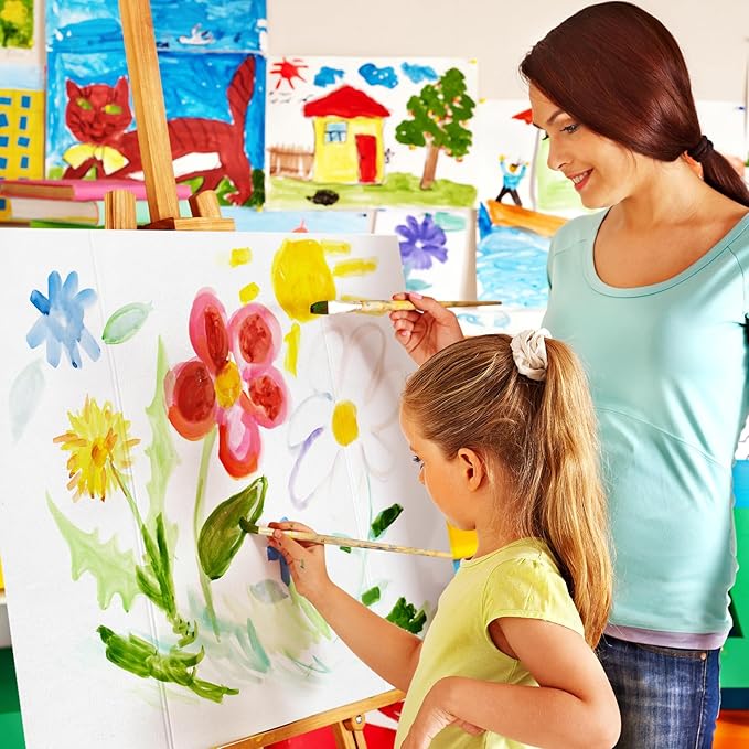 3 Pack Small Trifold Poster Board 26" x 17" White Corrugated Project Boards for Science Fairs, School Projects and Event Displays