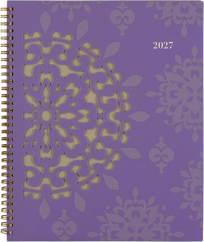 Mead Cambridge 2027 Planner, Weekly & Monthly, 8.5" x 11", Vienna (122-905-27)
