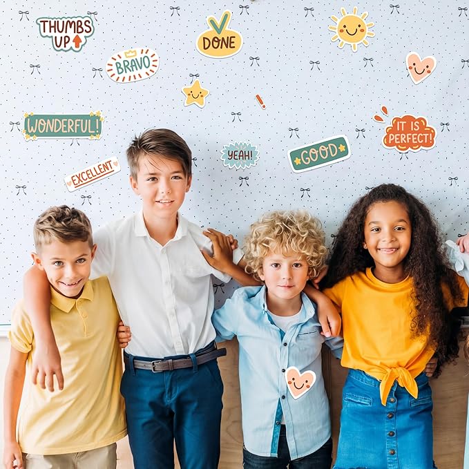 Mindsoft Bulletin Board Paper 48'' x 107'' Class Boards for Classroom Bulletin Boards Everyone is Welcome Classroom Board Decor Pillows Curtains Crafts (1 Pc,Bows)