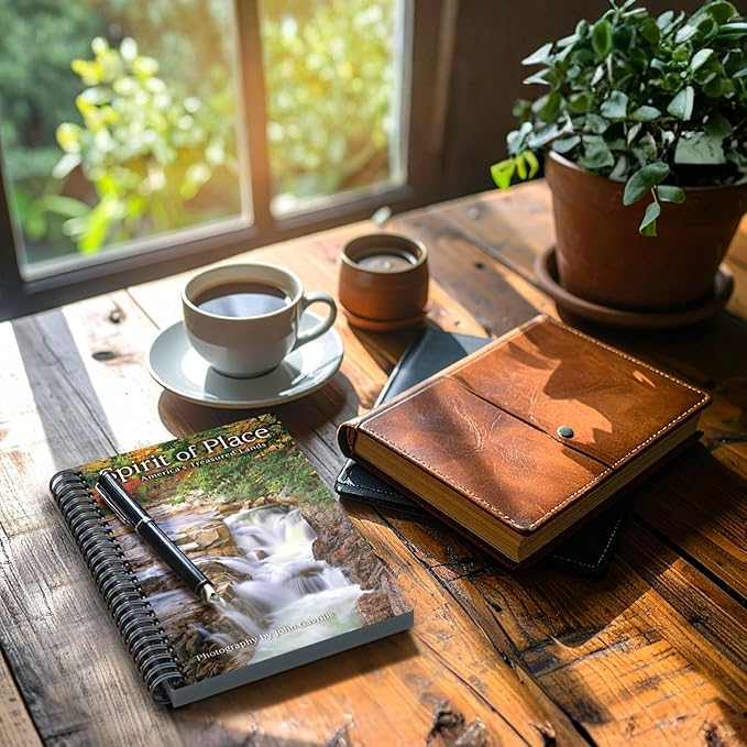 The Spirit of Place 2026 Weekly & Monthly Planner, 12-Month Calendar with Nature Photography & Inspirational Themes of Home, Peace, and Mindfulness, 2026, 6″ × 9″