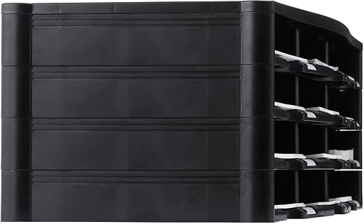 Storex Office Supplies Organizers, Black (STX61432U01C)