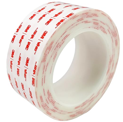 Heavy Duty Mounting Tape 4950, 2 in x 5 yd, Invisible Bonds, Extreme Durability, and Multi-Surface Adhesion for Industrial & DIY Use