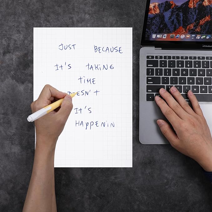 Qianyu 2 Pcs Dry Erase Board Sticker 8.3'' x 11.7'' Whiteboard Sticker Self-Stick Dry Erase Sheets Wallpaper Peel Stick New Stain Proof Dry Erase Stickers for Wall Desk Refrigerator Door Locker