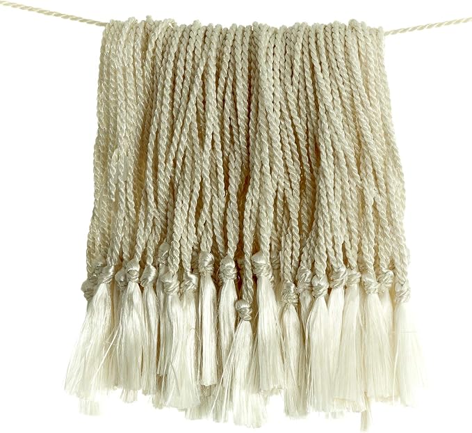 Tassel Depot 100 Floss Bookmark Tassels - Natural