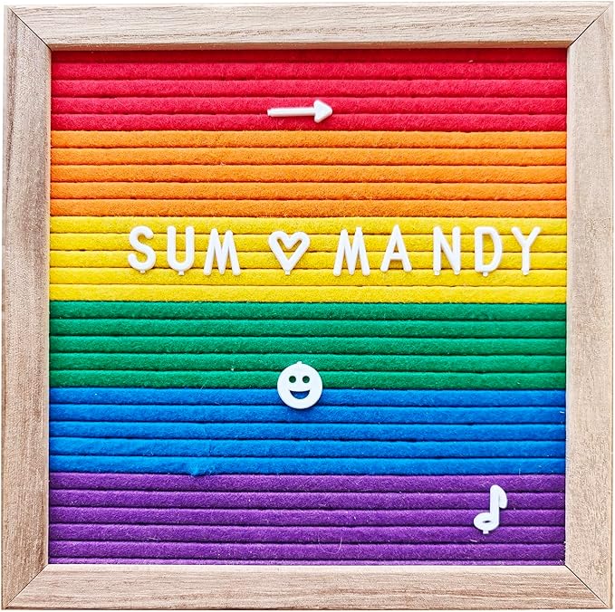 Felt Board Felt Letter Board, 10 x 10 inch Message Board Word Board Letter Board Sign Bulletin Board Letters, Pregnancy Announcements Baby Announcement Sign