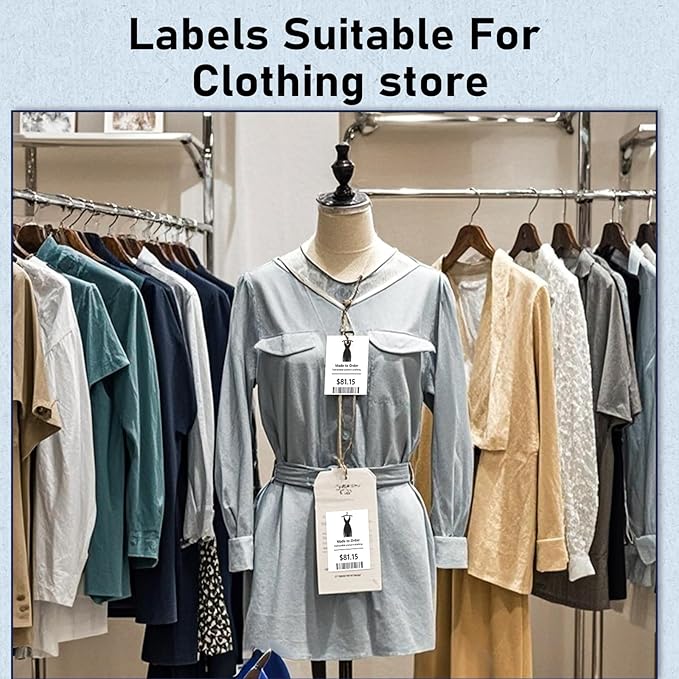 M110 Labels Compatible for M110/ M100/ M220/ N20/ M221/M421/241BT/243BT/, 1.96'' x 3.14'' (50x80mm), 100 Labels/Roll, for Address/Mailing/Barcode/Business/Office