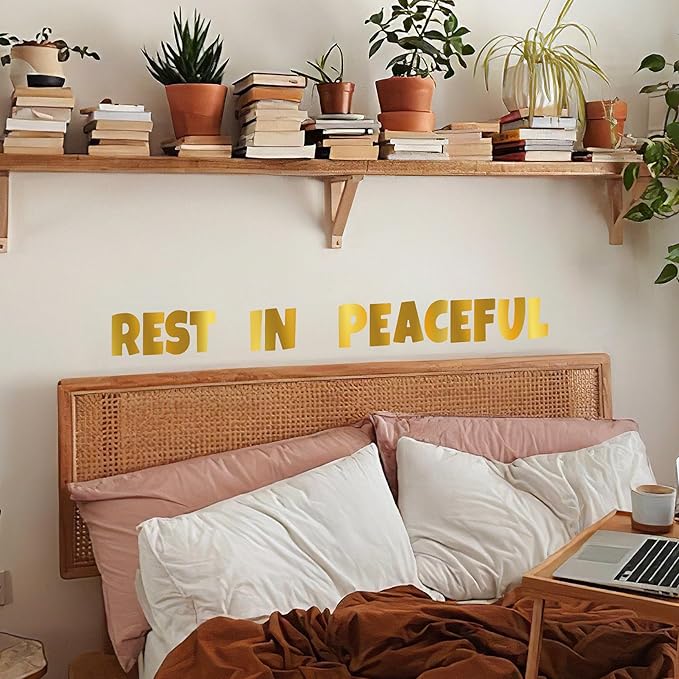 504 PCS Bulletin Board Letters 42 Sheets Large Letter Stickers Vinyl Waterproof Self-Adhesive Alphabet Sticker Letters for Poster Board Display Classroom School Mailbox Home Decor (3 Inch, Gold)