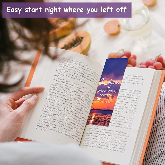 150Pcs Bible Bookmarks, Inspirational Christian Bookmarks Double Sided Scripture Book Markers Encouraging Bible Verse Book Mark for Reading Women Men Religious Prayer Father's Day Christian Gifts