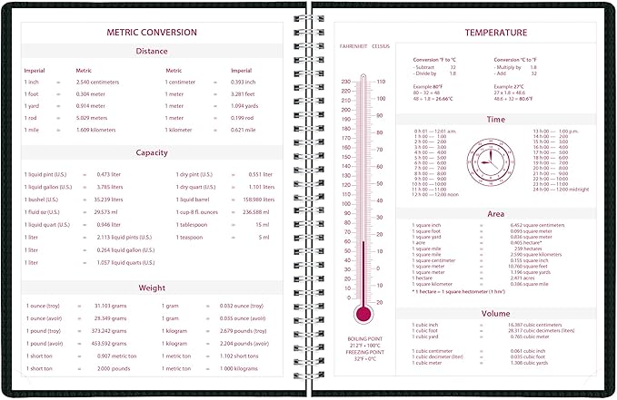 Brownline® 2026 DuraFlex Weekly Planner, Appointment Book, 12 Months, January to December, Twin-Wire Binding, 11" x 8.5", Black (CB950V.BLK-26)