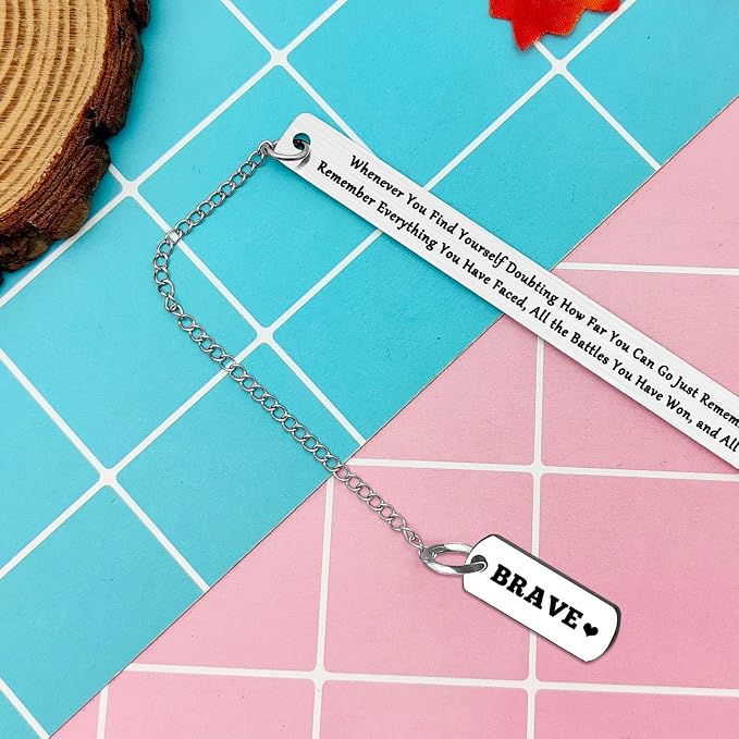 Inspirational Bookmark Gifts Sobriety Recovery AA Gifts Bookmark for Women Men Graduation Birthday Appreciation Surgery Cancer Survivor Gifts Inspirational Addiction Birthday Gifts for Friends
