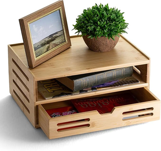 Achieva Bamboo Organizer with Drawer (71005)