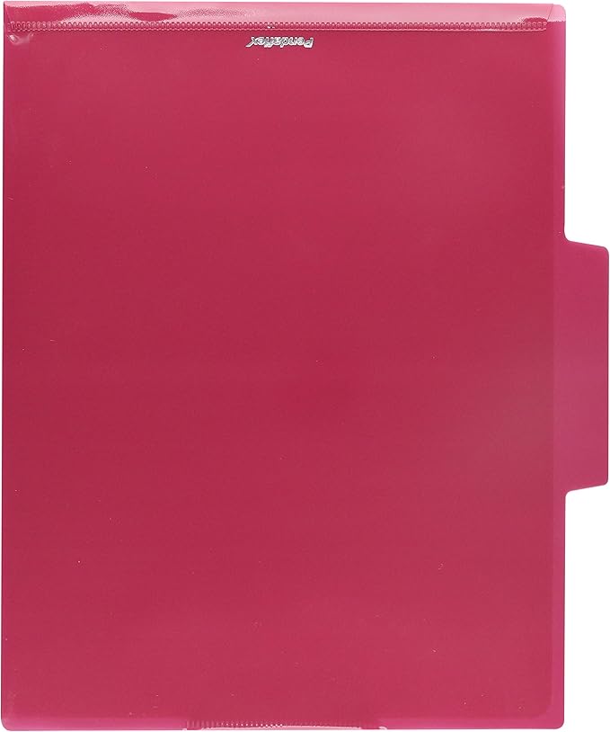 Pendaflex Poly View Folders, Letter, Assorted Colors, 6/PK