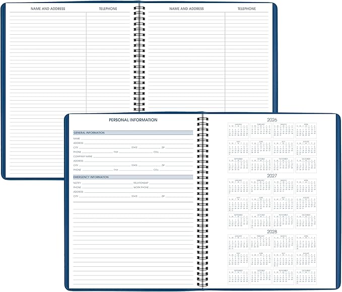AT-A-GLANCE 2027 Appointment Book Planner, Weekly, 8.25" x 11", Blue (709402027)
