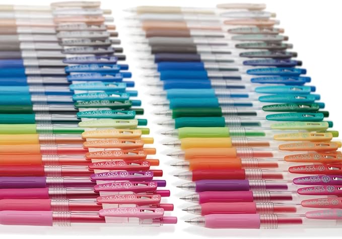 Zebra Sarasa Clip Pen 0.5 mm, Blue (JJ15-BL)