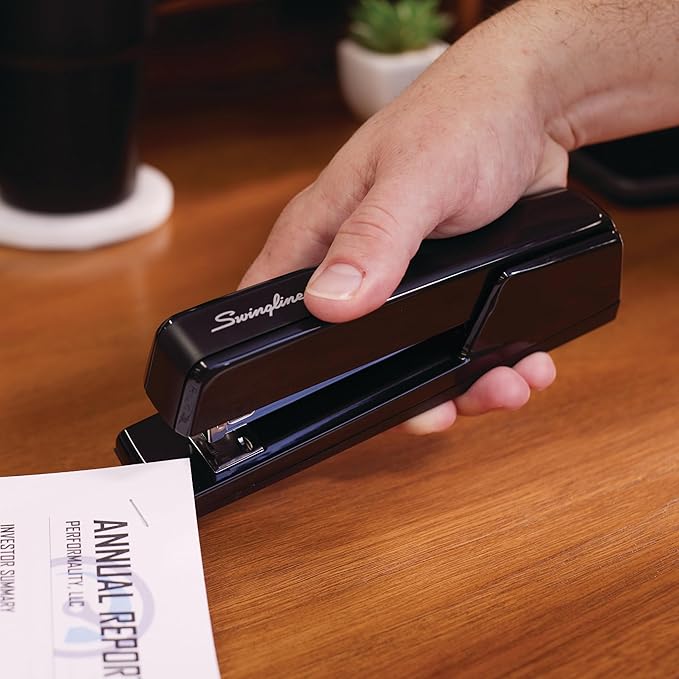 Swingline Stapler,30 Sheet Capacity,747 Classic Stapler,Jam Free,Metal,Black (74701),(Pack of 12)
