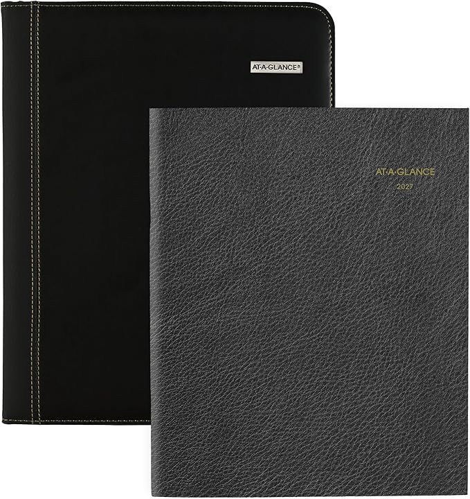 AT-A-GLANCE 2027 Monthly Padfolio Refill for 7029005, 13-Month Jan-Jan, 9" x 11", Executive (709091027)