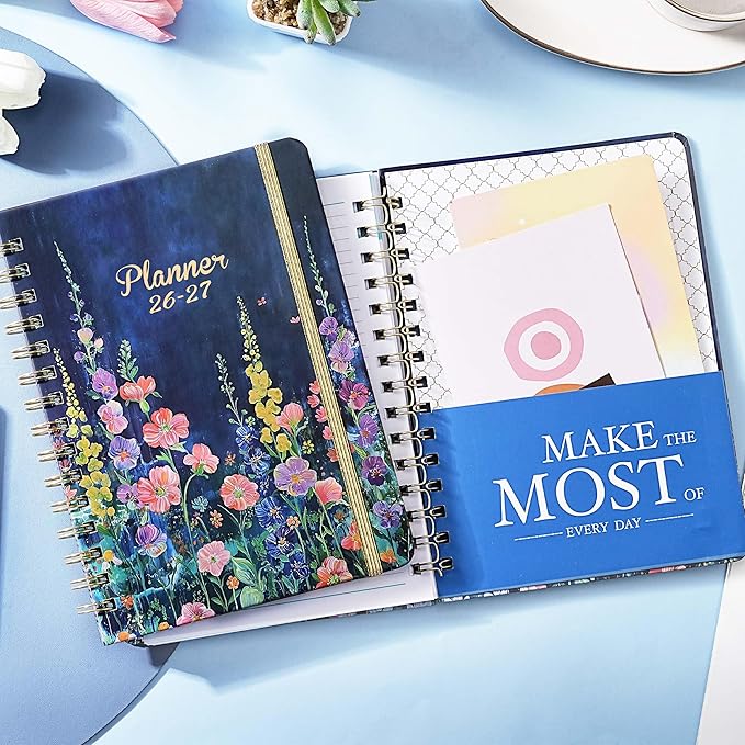 Planner 2026-2027 - 2026-2027 Planner Weekly and Monthly from July 2026 to June 2027, 6.4'' x 8.5'', with Thick Paper, Inner Pocket