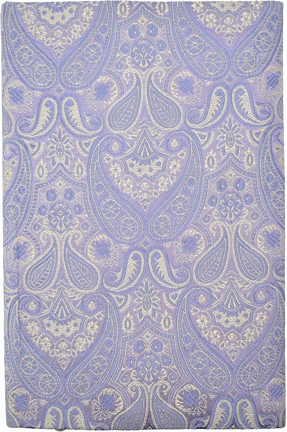 BLBMH 6x9 Bible Book Cover for Women, Non-Stretch Fabric Protector for Paperback, Soft Cloth Sleeve with Bookmark for Journals Notebooks | Privacy Reading Gift - HY Purple