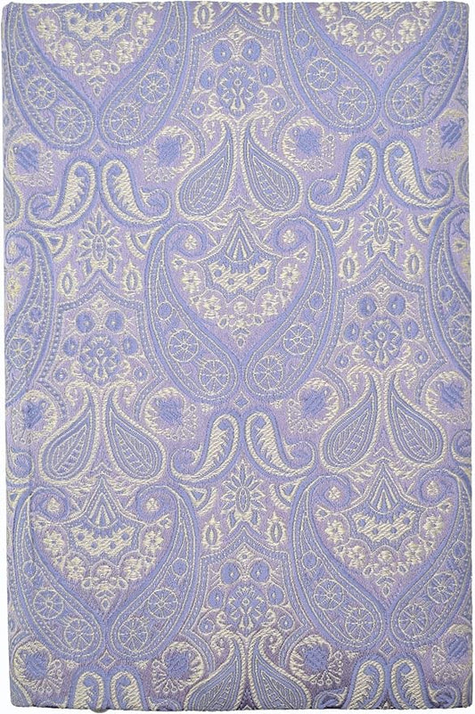 BLBMH 6x9 Bible Book Cover for Women, Non-Stretch Fabric Protector for Paperback, Soft Cloth Sleeve with Bookmark for Journals Notebooks | Privacy Reading Gift - HY Purple