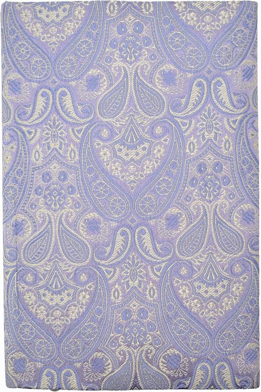 BLBMH 10x7 Book Cover | Handmade Non-Stretch Fabric Bible Cover with Bookmark | Washable Large Hardcover Paperback Protector | Privacy Reading Gift for Women - HY Purple