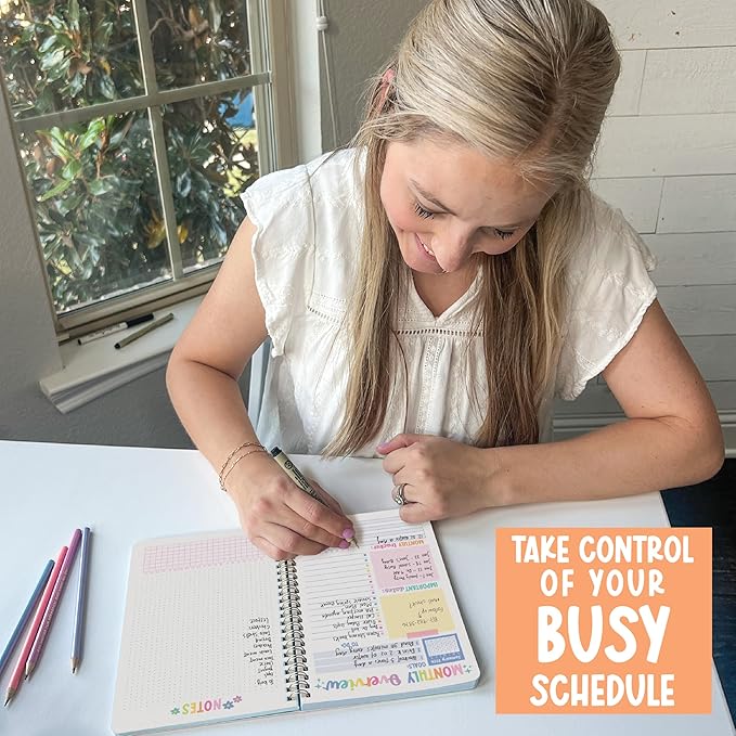 2026-2027 Monthly Planner - 2 Year Monthly Planner 2026-2027, Month Calendar Planners 2026 to 2027, Calendar Book, Teal Month Planners & Organizers