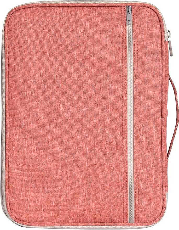 Lanola A4 Document Bags Portfolio Waterproof Business File Holder Travel Gear Organizer Electronics Accessories Bag