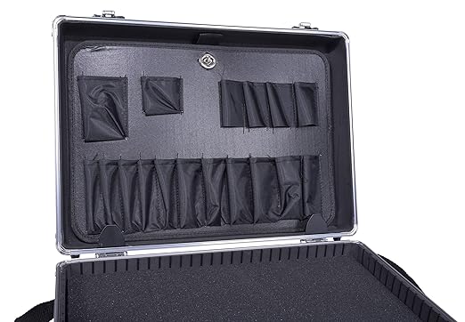 Vestil CASE-1813 Aluminum Carrying Case 18 In. x 14-1/2 In. Silver