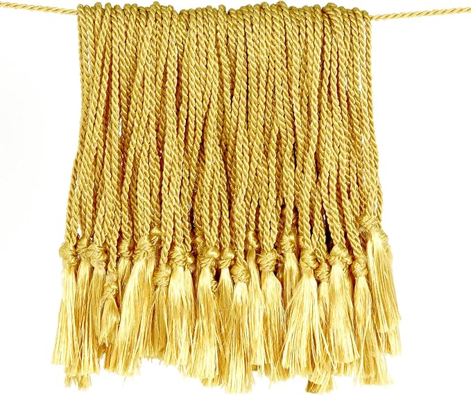 Tassel Depot 100 Floss Bookmark Tassels - Roman Gold