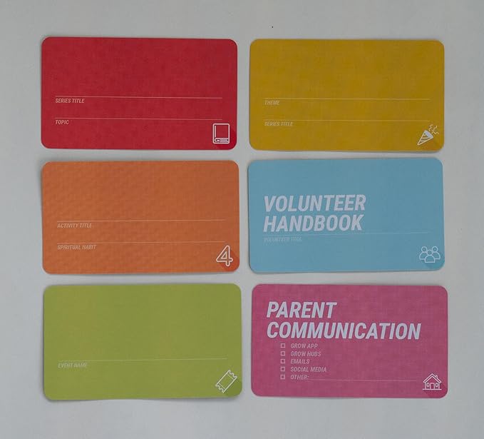 Calendar Cards from Grow Curriculum (Standard)