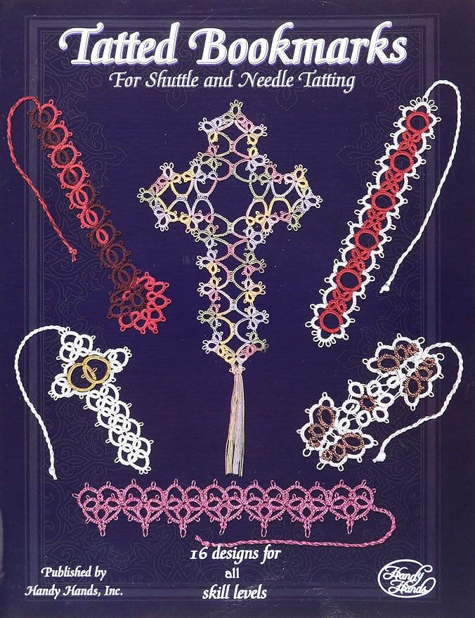 Handy Hands Tatted Bookmarks Needle & Shuttle