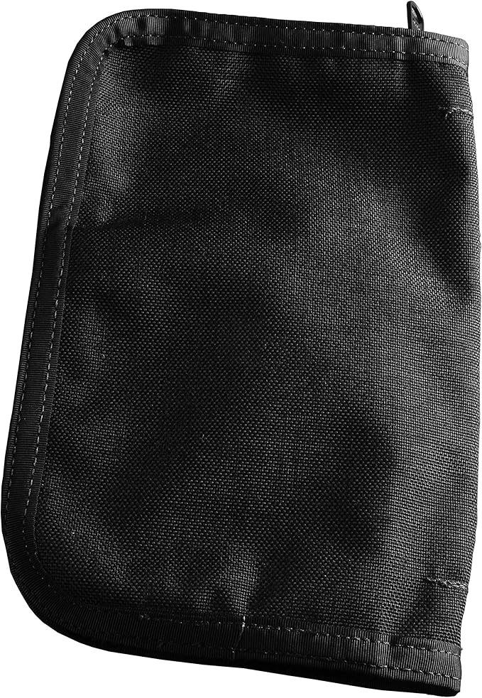 Rite in the Rain Weatherproof CORDURA Fabric Notebook Cover, 5.5" x 8.5", Black Cover (No. C980B)