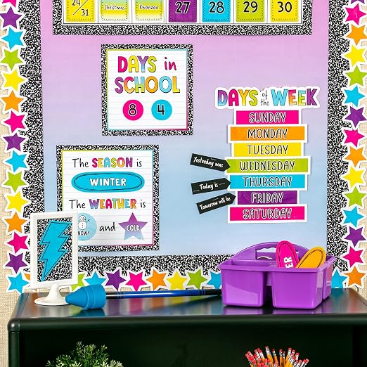 Teacher Created Resources� Purple Plastic Storage Caddy, Pack of 6