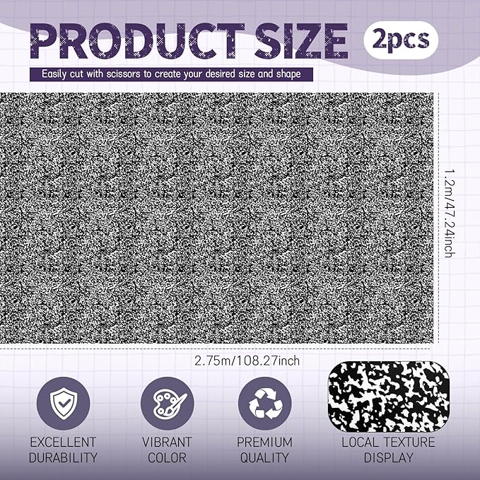 Hahafelt 2 Pack 47 x 108 Inch Fabric Bulletin Board Roll Waterproof Non Woven Classroom Background Decoration Resistant Bulletin Board for Back to School Wall Decor DIY Craft (Composition Notebook)