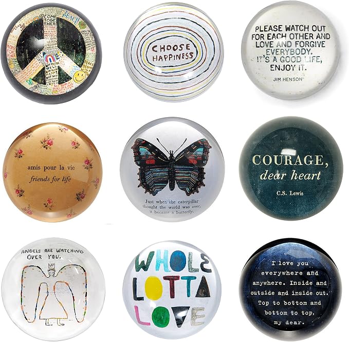 Sugarboo & Co. Choose Peace Paperweight - 4"x4"