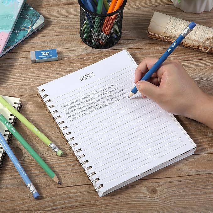 Mr. Pen- Jumbo Pencils, 30 Pack, Colorful Barrels, Smooth Black 2 HB Graphite Cores, Large Preschool Pencils, Smooth Writing Lead for Kindergarten, Kids and School Supplies