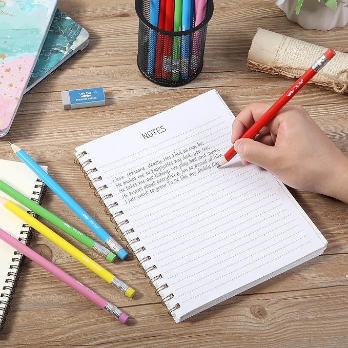 Mr. Pen- Jumbo Pencils, 30 Pack, Colorful Barrels, Smooth Black 2 HB Graphite Cores, Large Preschool Pencils, Smooth Writing Lead for Kindergarten, Kids and School Supplies