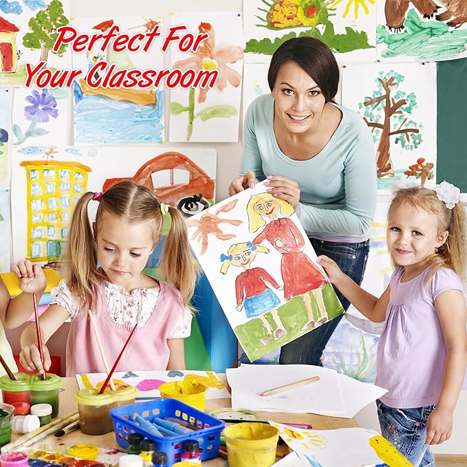 Poster Board White Poster Paper 11x14 Large Poster Board Bulk School Supplies 100 Pack (White 11x14)
