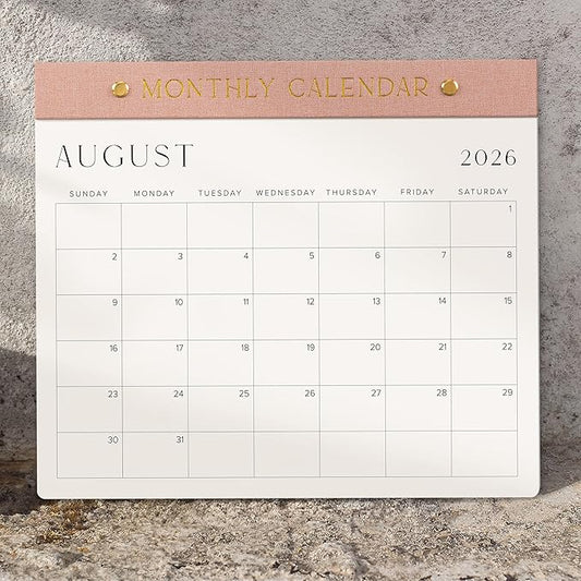 Beautiful 2026-2027 Magnetic Fridge Calendar - Runs From June 2026 Until December 2027 - The Perfect Monthly Refrigerator Paper Calendar for Easy Organizing