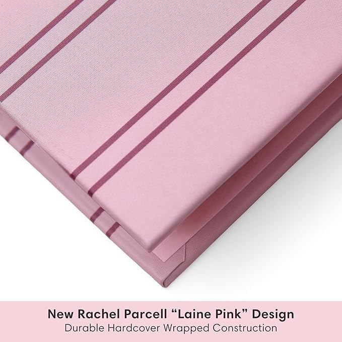 Blue Sky Rachel Parcell 2026-2027 Daily and Monthly Academic Year Planner Calendar, July 2026 - June 2027, 7" x 9", Laminated Cover, Wirebound, Laminated Tabs, Storage Pocket, Includes Stickers, Laine Pink