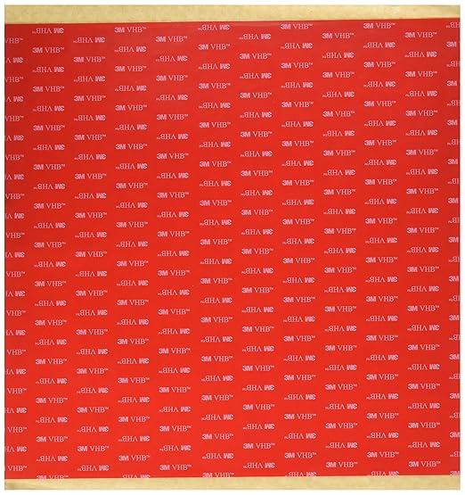 3M VHB 4905 Clear Acrylic Tape - 0.75 in. x 5 ft. Tape Roll for Permanent Bonding Applications. Industrial Tapes and Adhesives