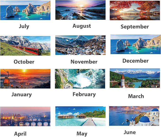 2026-2027 Calendar - May. 2026 - Jun. 2027, 3 Month Calendar Vertical Display, Wall Calendar 2026-2027, 11" x 26"(when opened)