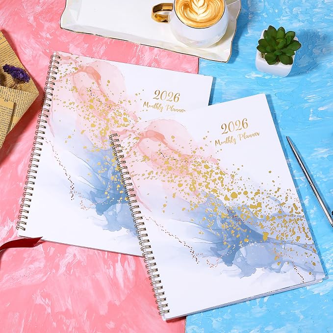2026 Monthly Planner - 2026 Planner from January to December, Calendar Planner with Tabs, Inner Pocket, 8.5‘’ x 11‘’