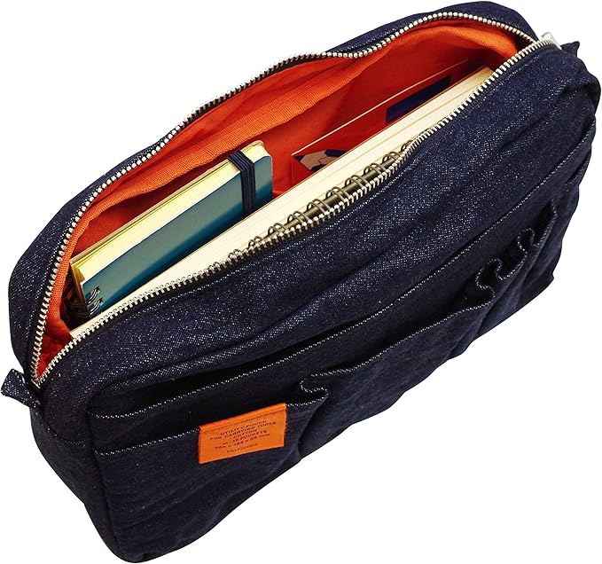 Delfonics Inner Carrying Case: 10-1/2 in. x 7-1/4 in. (Dark Blue Jean) / Medium