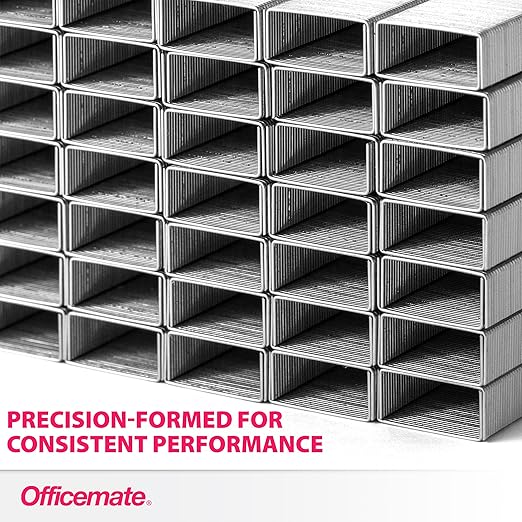Officemate Standard Staples, 10 Boxes General Purpose Staple (91950)