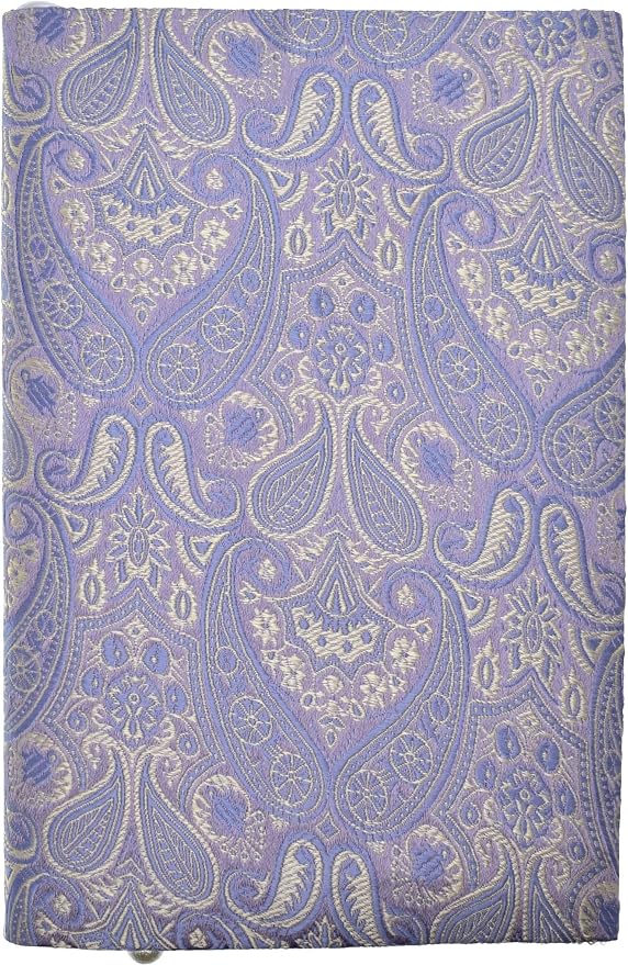 BLBMH A5 Journal Cover | Non-Stretch Fabric Notebook Sleeve with Bookmark, Handmade 5.5x8.3 Washable Privacy Protector for Paperback Bible Hardcover, Gift for Women - HY Purple