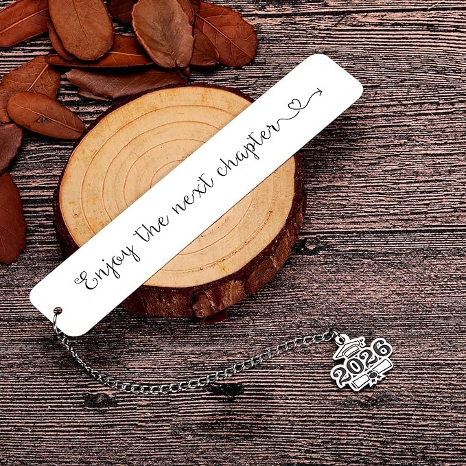 Graduation Gifts Class of 2026 Senior Bookmarks Gifts for Him Her Inspirational Grad Students Gifts for High Middle Medical Nurse School Students Motivational Gifts Surgery Graduate from Mom Dad